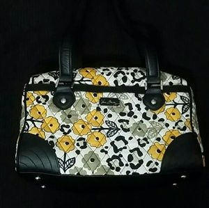 Vera Bradley Go Wild Flowers Caroline Satchel